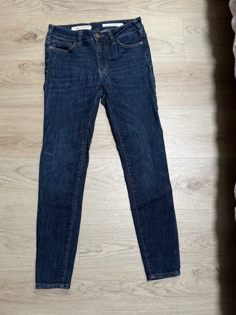 Anthropologie Dark Indigo Skinny Jeans